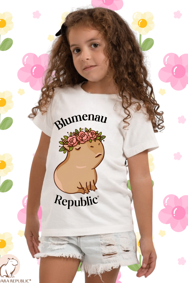 Camiseta Infantil Capivara Republic® - Oktoberfest Menina